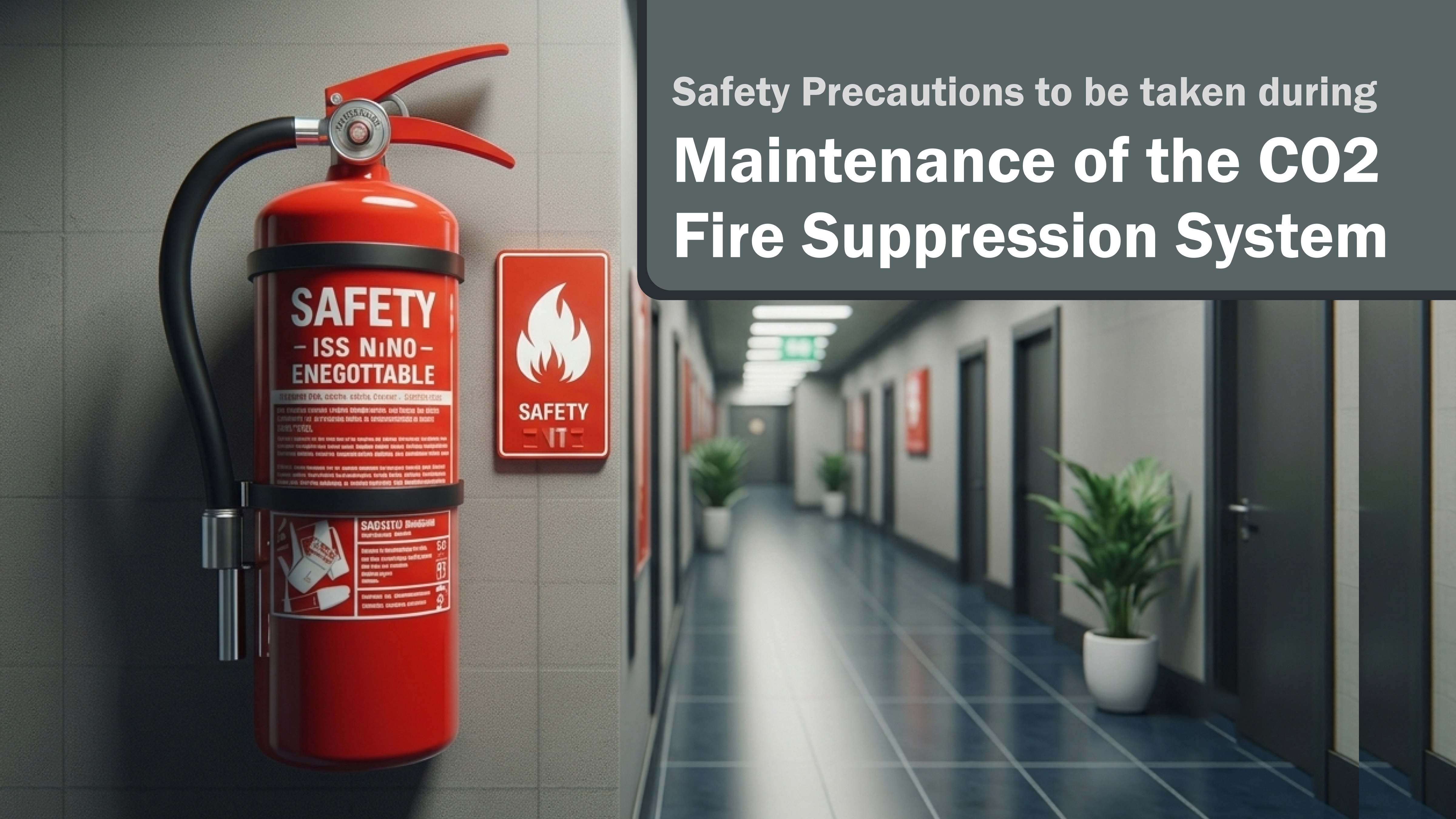 Safety Precautions to be taken during  Maintenance of the CO2 Fire Suppression System
