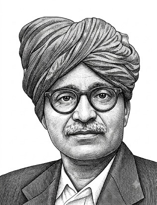 Portrait of B. G. Chitale